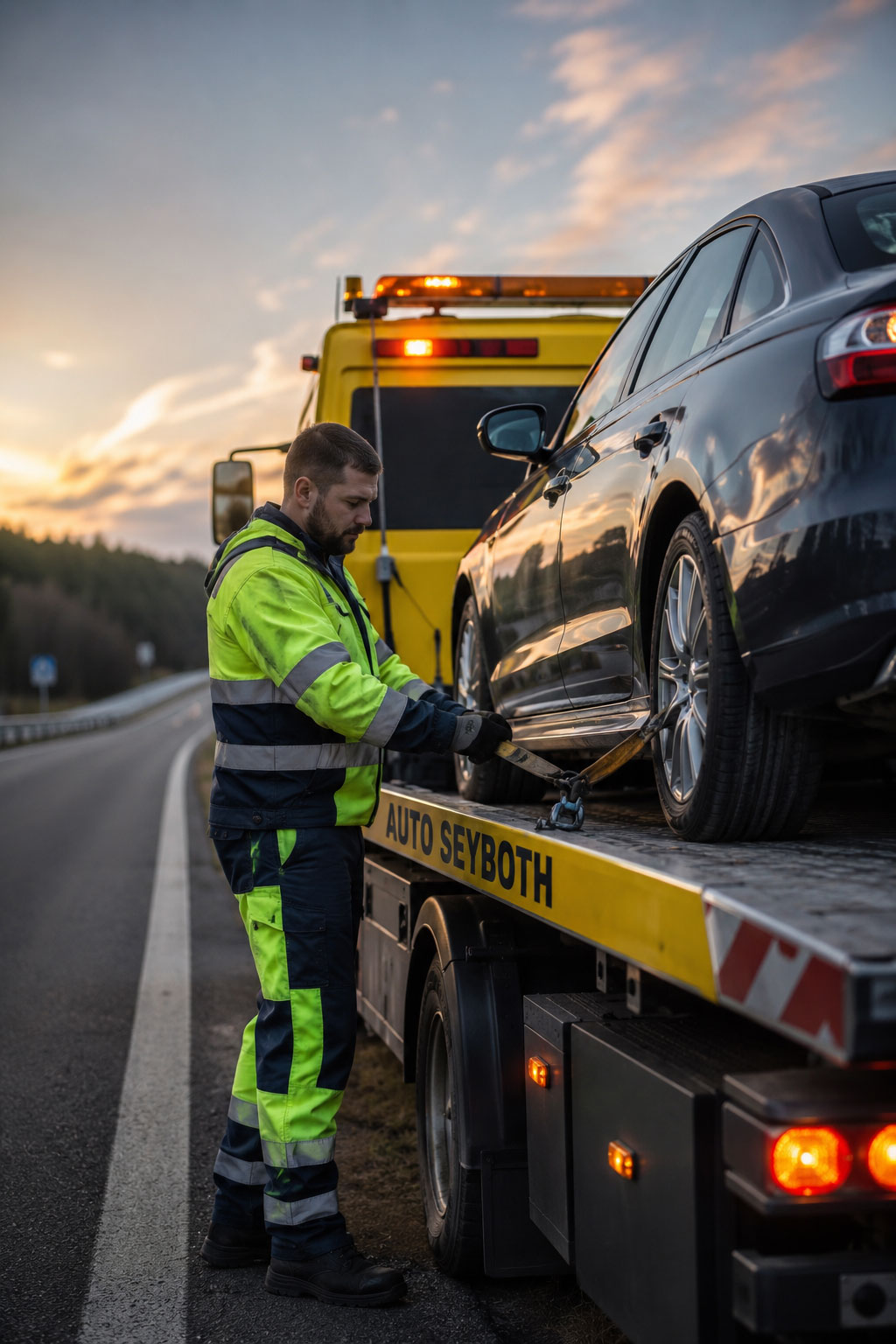 Abschleppdienst Auto Seyboth Einsatzgebiet