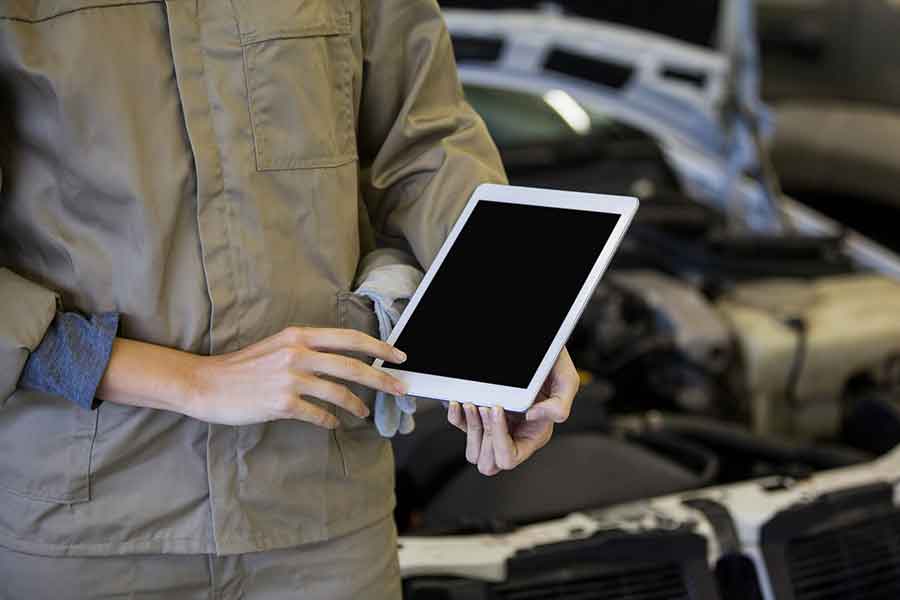 Fahrzeugdiagnose und technische Überprüfung in der freien Autowerkstatt Auto Seyboth